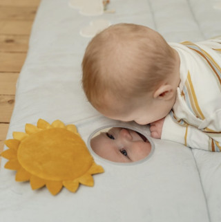 Little Dutch podloga za igru Vintage Sunny Stripes