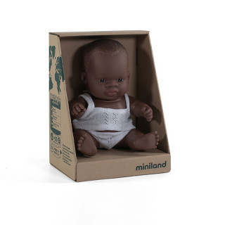 Miniland beba lutka African Boy 21cm