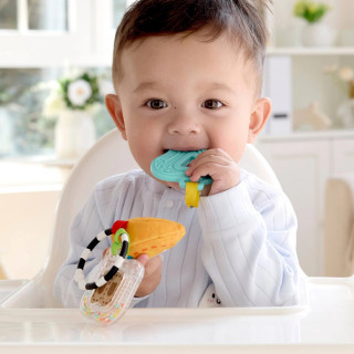 Hape bebi ABC set glodalica, zvečka I igračka