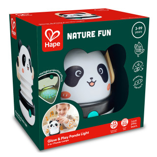 Hape lampa 3u1 Glow&Play Panda