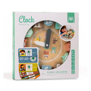 EurekaKids drveni sat şlagalica