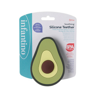 Infantino Silikonska glodalicaavokado