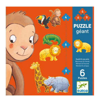 Djeco slagalica 38 kom 140cm+