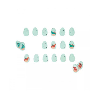 Janod drvena igra memorije dino, 2g+