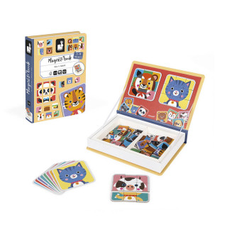 Janod magnetna knjiga-mix & match