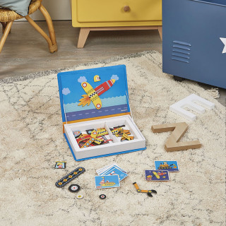 Janod magnetna knjiga-trkači