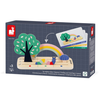 Janod igra orjentacije, bašta