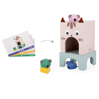 Janod igra orjentacije, mačkei miša