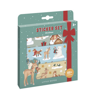 Little Dutch novogodišnji stikeri za prozor
