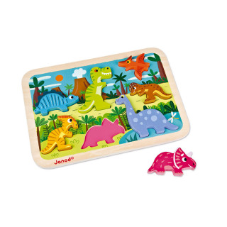 Janod drvena slagalica dinosaurusi