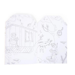 Moulin Roty bojanka sa stikerima