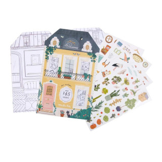 Moulin Roty bojanka sa stikerima