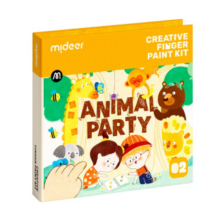 Mideer kreativni komplet za slikanje prstima