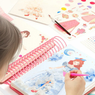 Mideer obuci devojčicu