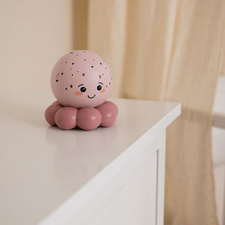 Cloud-B noćna lampa Hobotnica Pink