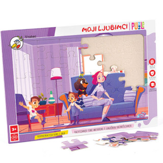 Vrabac slagalica Moji ljubimci