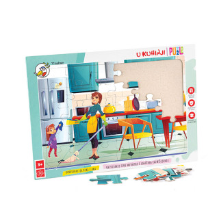 Vrabac slagalica U kuhinji