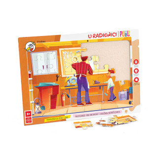 Vrabac slagalica U radionici