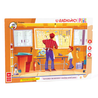 Vrabac slagalica U radionici