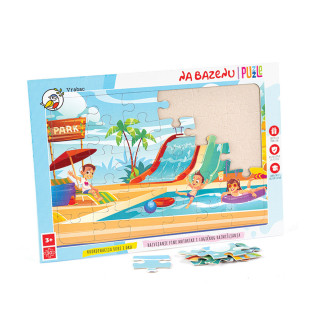 Vrabac slagalica Na bazenu