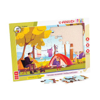 Vrabac slagalica U prirodi