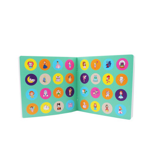 Vrabac bojanka stiker Princezaza