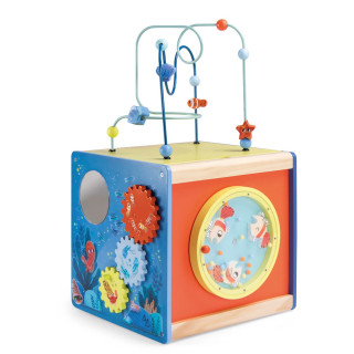 Moulin Roty aktivna kocka, 34x32x53,5cm