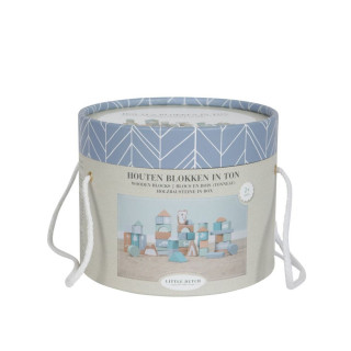 Little Dutch drvene kocke, plave