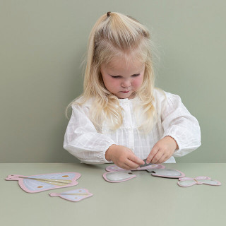 Little Dutch slagalica 6u1, Flowers & butterflies