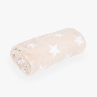 Jungle ćebe zvezdica bež, 100x150cm