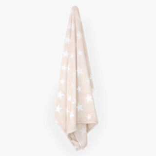 Jungle ćebe zvezdica bež, 100x150cm