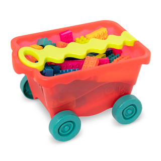 B Toys vagon sa kockicama