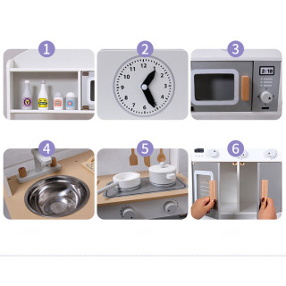 Jungle drvena kuhinja