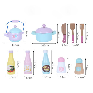 Jungle drvena kuhinja za igru