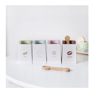 Jungle drvena igračka set za čaj