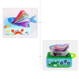 Jungle bebi igračka/kutija za vlažne maramice