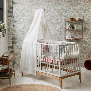 Leander navlaka za dušek 2/1,15x60x115cm, Wood Rose