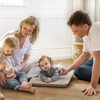 Leander podloga za presvlačenje Matty Cappucino
