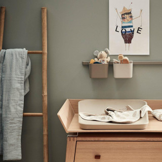 Leander podloga za presvlačenje Matty Cappucino