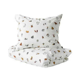 Leander posteljina 70x100cm, Forest Cappuccino