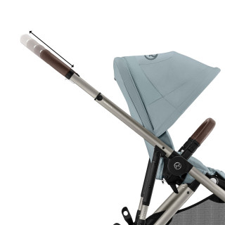 Cybex kolica Gazelle S, StormyBlue/Taupe Frame