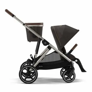 Cybex kolica e-Gazelle S, Taupe Frame/Chocolate Brown