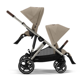 Cybex kolica Gazelle, Almond Beige/Taupe Frame