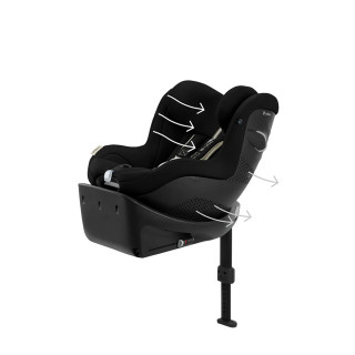 Cybex autosedište Sirona Gi i-Size Moon Black, 61-105cm