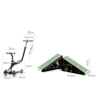 Qplay trotinet Sema 5u1