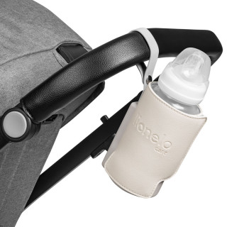 Lionelo prenosni grejač za flašice, Beige Sand