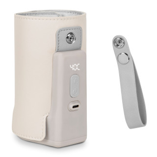 Lionelo prenosni grejač za flašice, Beige Sand