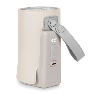 Lionelo prenosni grejač za flašice, Beige Sand