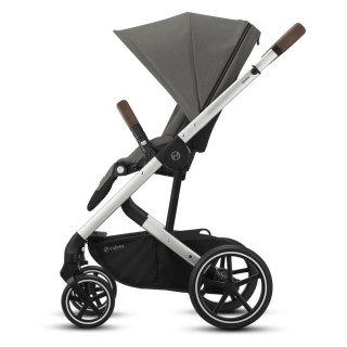 Cybex kolica Balios S Lux, Soho Grey mid grey - silver