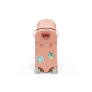 Stokke putni krevet/kofer, Coral Pink